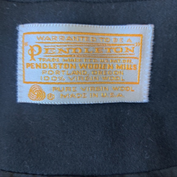 Pendleton Women’s 100% Pure Virgin Wool Blazer, Color Black, Size 8. - Picture 12 of 16